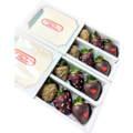 6pcs Valentine Design V.1 Chocolate Strawberries Gift Box